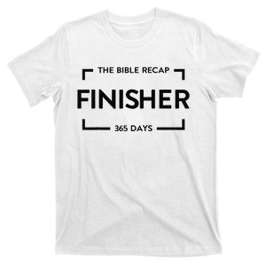 The Bible Recap Finisher 365 Days Gift T-Shirt