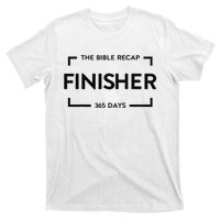 The Bible Recap Finisher 365 Days Gift T-Shirt