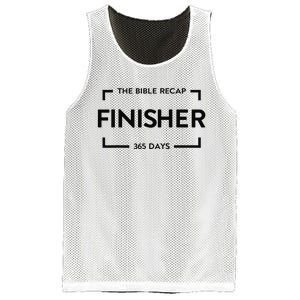 The Bible Recap Finisher 365 Days Gift Mesh Reversible Basketball Jersey Tank