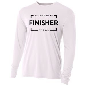 The Bible Recap Finisher 365 Days Gift Cooling Performance Long Sleeve Crew