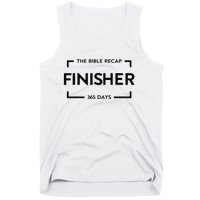 The Bible Recap Finisher 365 Days Gift Tank Top