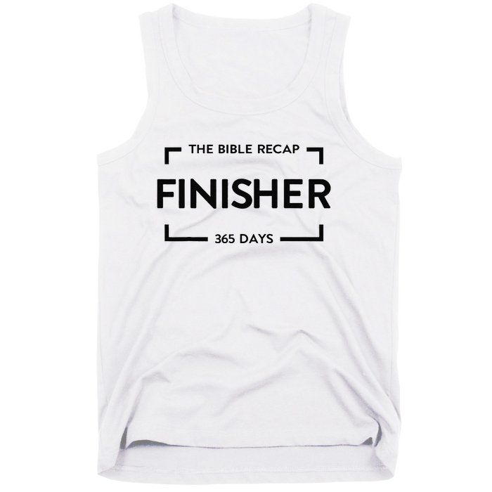 The Bible Recap Finisher 365 Days Gift Tank Top