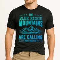 The Blue Ridge Mountains Are Calling And I Must Go Funny Gift Performance Shirt