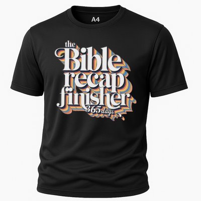 The Bible Recap Finisher 365 Days Christian Journey Cooling Performance Crew T-Shirt