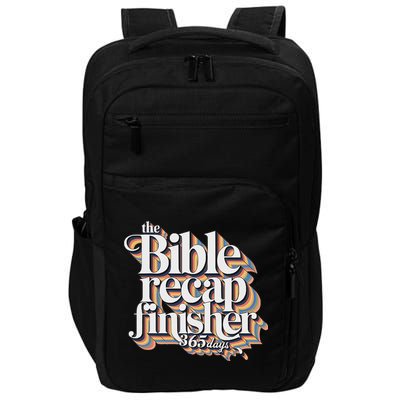 The Bible Recap Finisher 365 Days Christian Journey Impact Tech Backpack