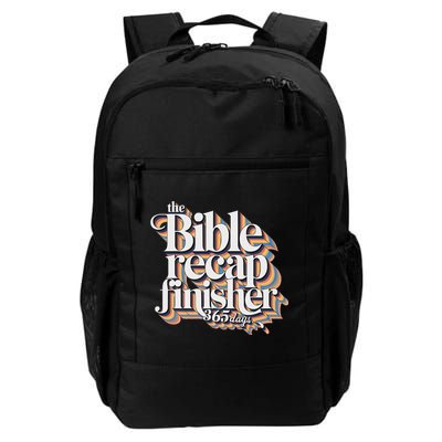 The Bible Recap Finisher 365 Days Christian Journey Backpack