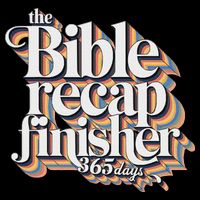 The Bible Recap Finisher 365 Days Christian Journey Drawstring Bag