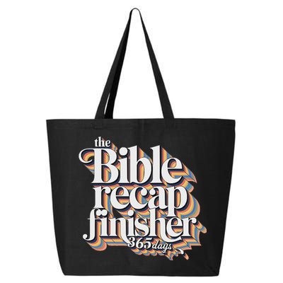 The Bible Recap Finisher 365 Days Christian Journey 25L Jumbo Tote