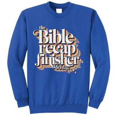 The Bible Recap Finisher 365 Days Christian Journey Sweatshirt