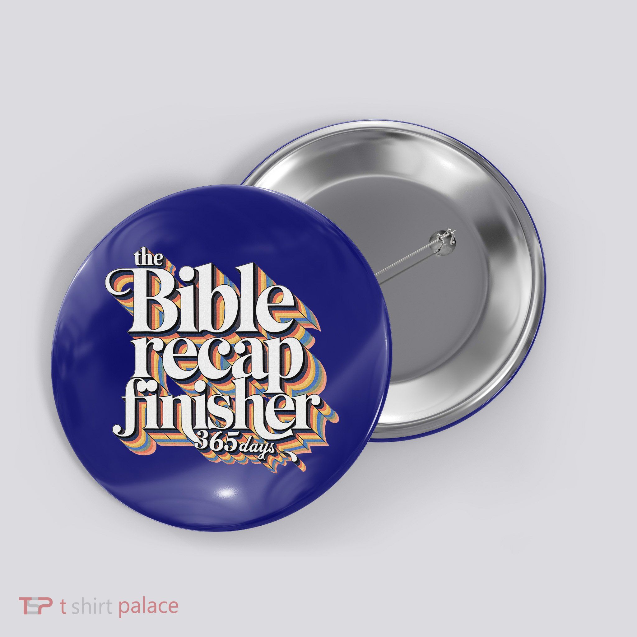 The Bible Recap Finisher 365 Days Christian Journey Button