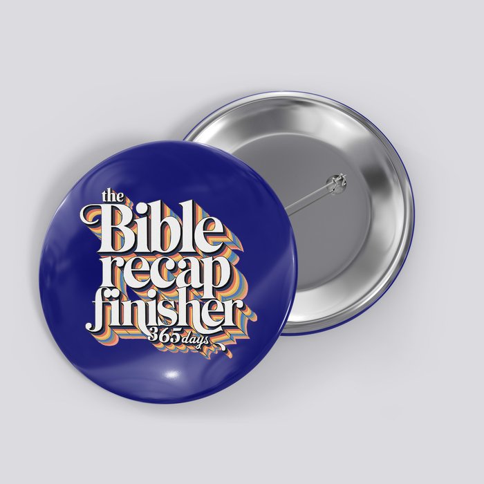 The Bible Recap Finisher 365 Days Christian Journey Button