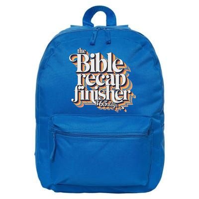 The Bible Recap Finisher 365 Days Christian Journey 16 in Basic Backpack