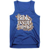 The Bible Recap Finisher 365 Days Christian Journey Tank Top