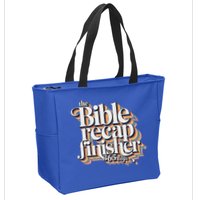 The Bible Recap Finisher 365 Days Christian Journey Zip Tote Bag