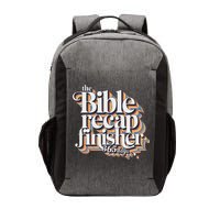 The Bible Recap Finisher 365 Days Christian Journey Vector Backpack