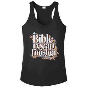 The Bible Recap Finisher 365 Days Christian Journey Ladies PosiCharge Competitor Racerback Tank