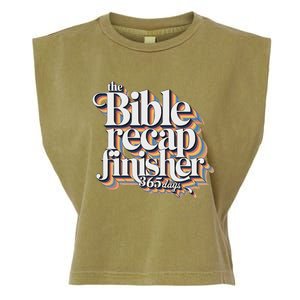 The Bible Recap Finisher 365 Days Christian Journey Garment-Dyed Women's Muscle Tee