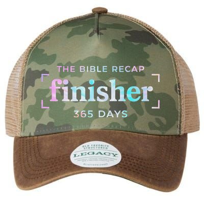The Bible Recap Finisher 365 Days Christian Religious Legacy Tie Dye Trucker Hat