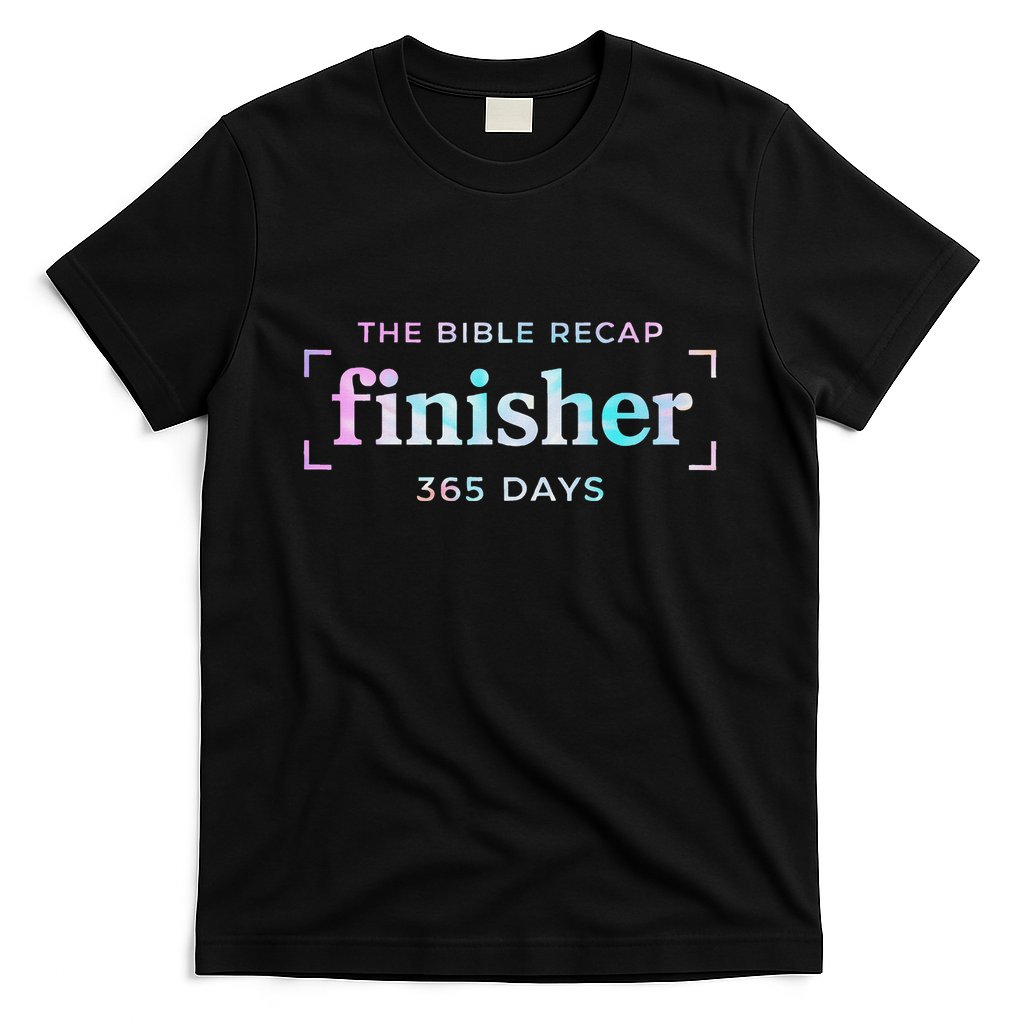 The Bible Recap Finisher 365 Days Christian Religious T-Shirt