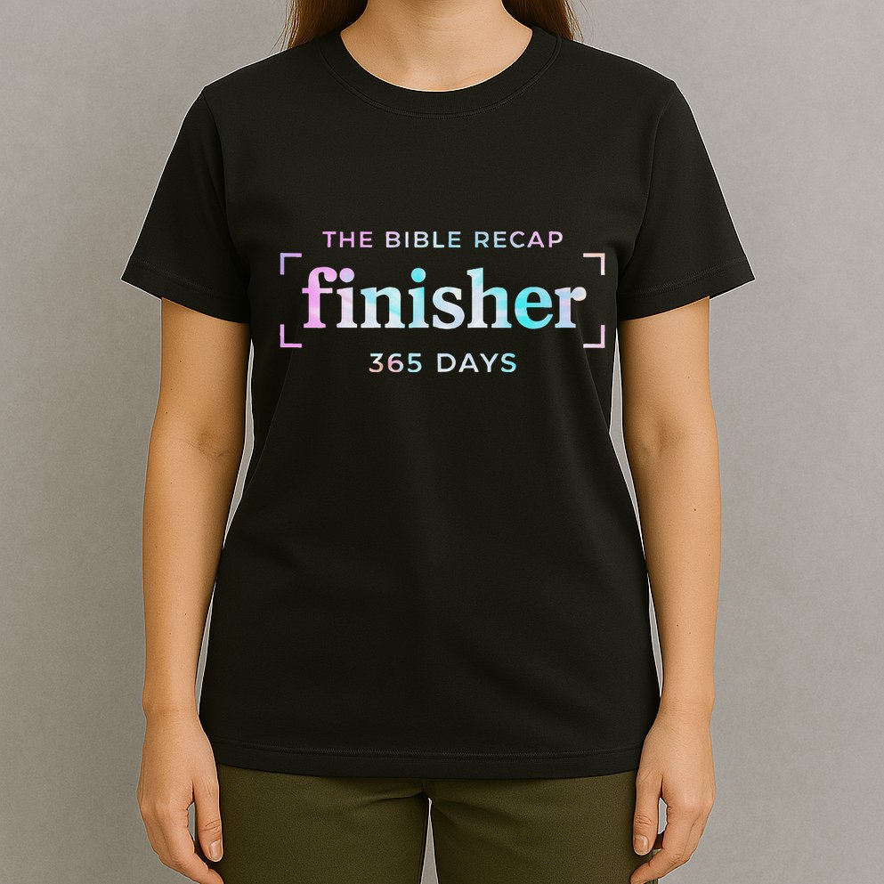 The Bible Recap Finisher 365 Days Christian Religious T-Shirt