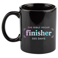 The Bible Recap Finisher 365 Days Christian Religious 11oz C Handle Ceramic Mug
