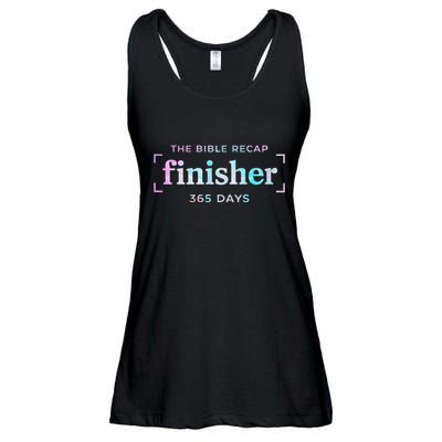 The Bible Recap Finisher 365 Days Christian Religious Ladies Essential Flowy Tank