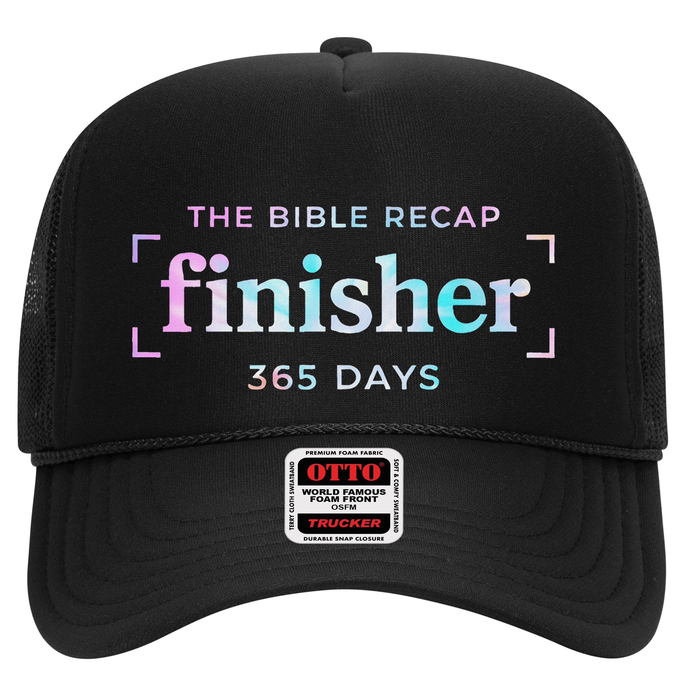 The Bible Recap Finisher 365 Days Christian Religious Hat
