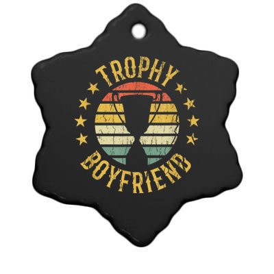 Trophy Boyfriend Retro Clothes Gift For Girlfriend Cute Valentine Gift Ceramic Star Ornament