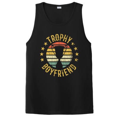 Trophy Boyfriend Retro Clothes Gift For Girlfriend Cute Valentine Gift PosiCharge Competitor Tank