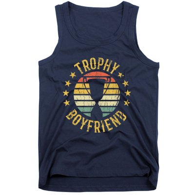 Trophy Boyfriend Retro Clothes Gift For Girlfriend Cute Valentine Gift Tank Top