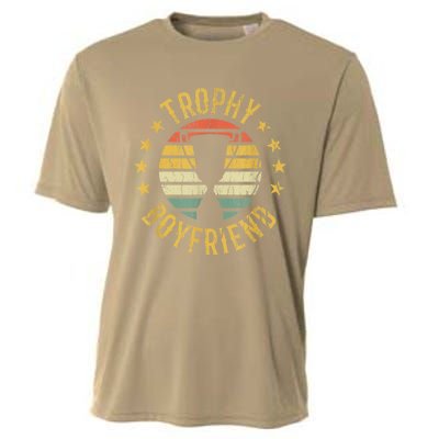 Trophy Boyfriend Retro Clothes Gift For Girlfriend Cute Valentine Gift Cooling Performance Crew T-Shirt