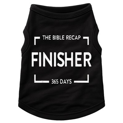 The Bible Recap Finisher 365 Days Doggie Tank