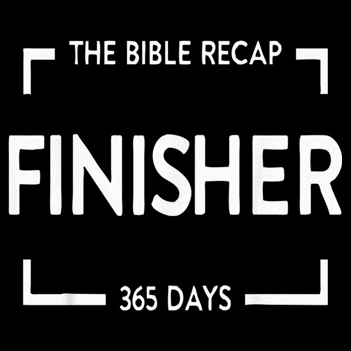 The Bible Recap Finisher 365 Days Impact Tech Backpack