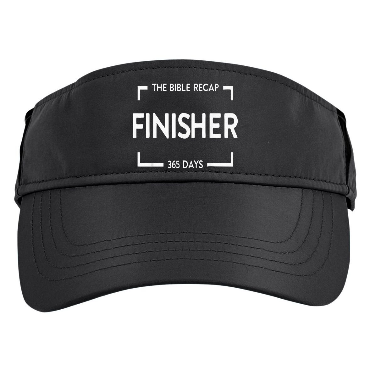 The Bible Recap Finisher 365 Days Adult Drive Performance Visor