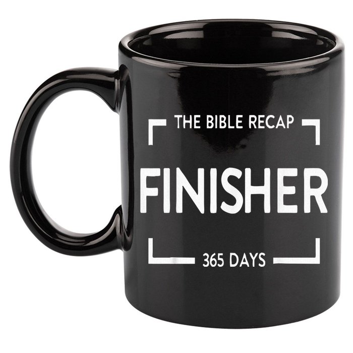The Bible Recap Finisher 365 Days 11oz C Handle Ceramic Mug