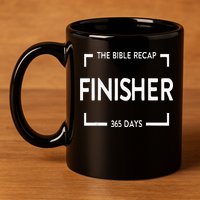 The Bible Recap Finisher 365 Days 11oz C Handle Ceramic Mug
