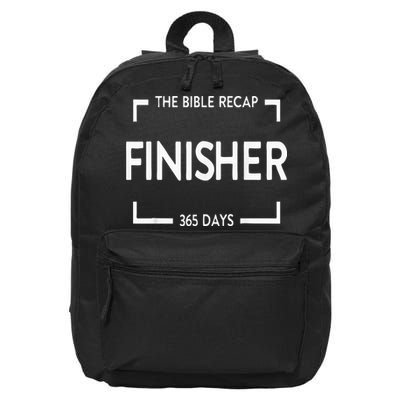 The Bible Recap Finisher 365 Days 16 in Basic Backpack