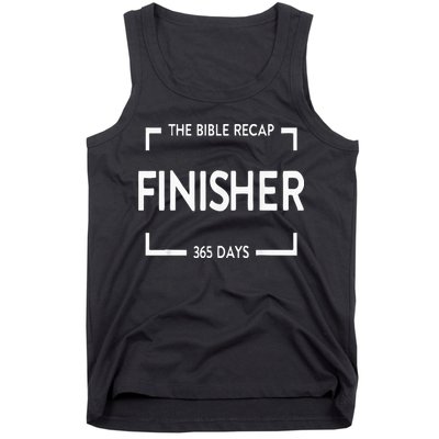 The Bible Recap Finisher 365 Days Tank Top
