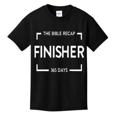 The Bible Recap Finisher 365 Days Kids T-Shirt