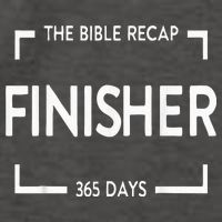 The Bible Recap Finisher 365 Days Vector Backpack