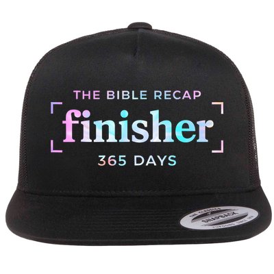 The Bible Recap Finisher 365 Days Christian Religious Flatbill Hat