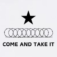 Texas Border Razorwire Come And Take It Garment-Dyed Sweatshirt