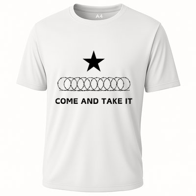 Texas Border Razorwire Come And Take It Performance Shirt