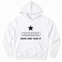 Texas Border Razorwire Come And Take It Hoodie