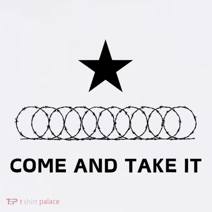 Texas Border Razorwire Come And Take It Sweatshirt