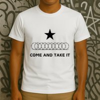 Texas Border Razorwire Come And Take It T-Shirt