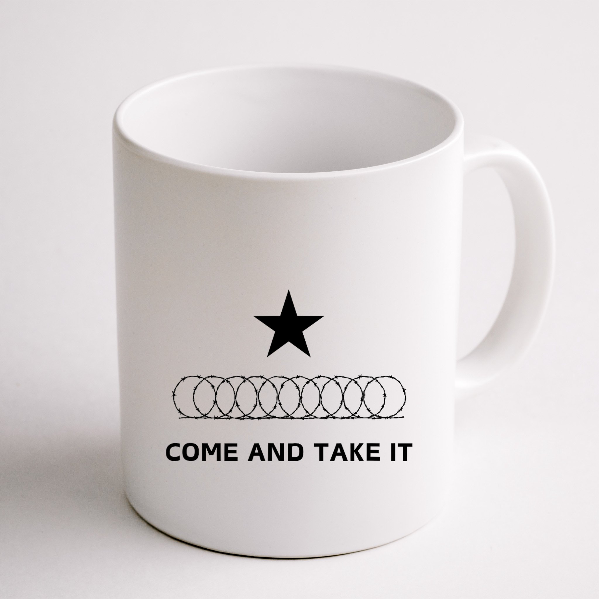 Texas Border Razorwire Come And Take It Mug