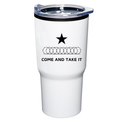 Texas Border Razorwire Come And Take It Tumbler