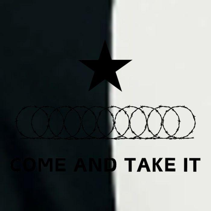 Texas Border Razorwire Come And Take It Infant Baby Jersey Bodysuit