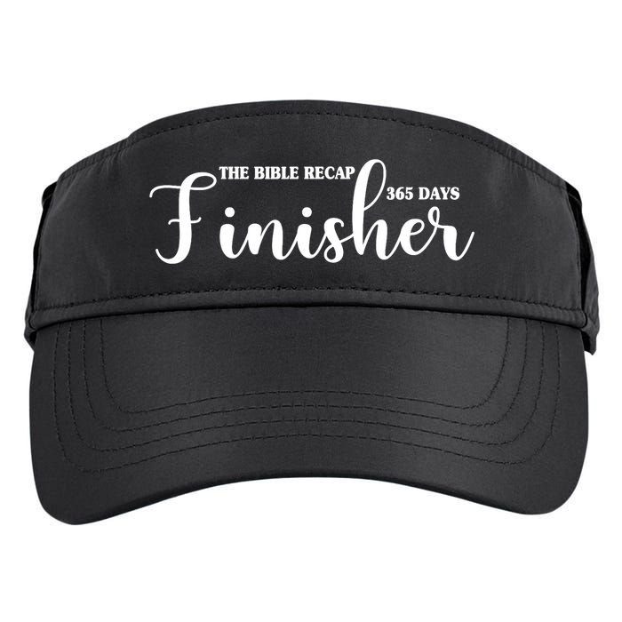 The Bible Recap Finisher 365 Days Adult Drive Performance Visor